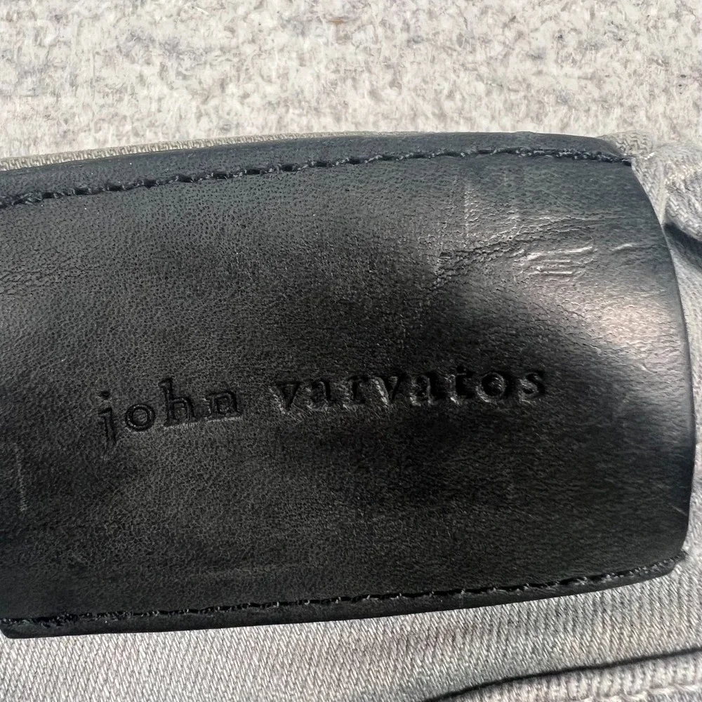 John Varvatos Jeans Mens 29 JV 701 Regular Fit‎ Straight Leg Stretch Denim Grey